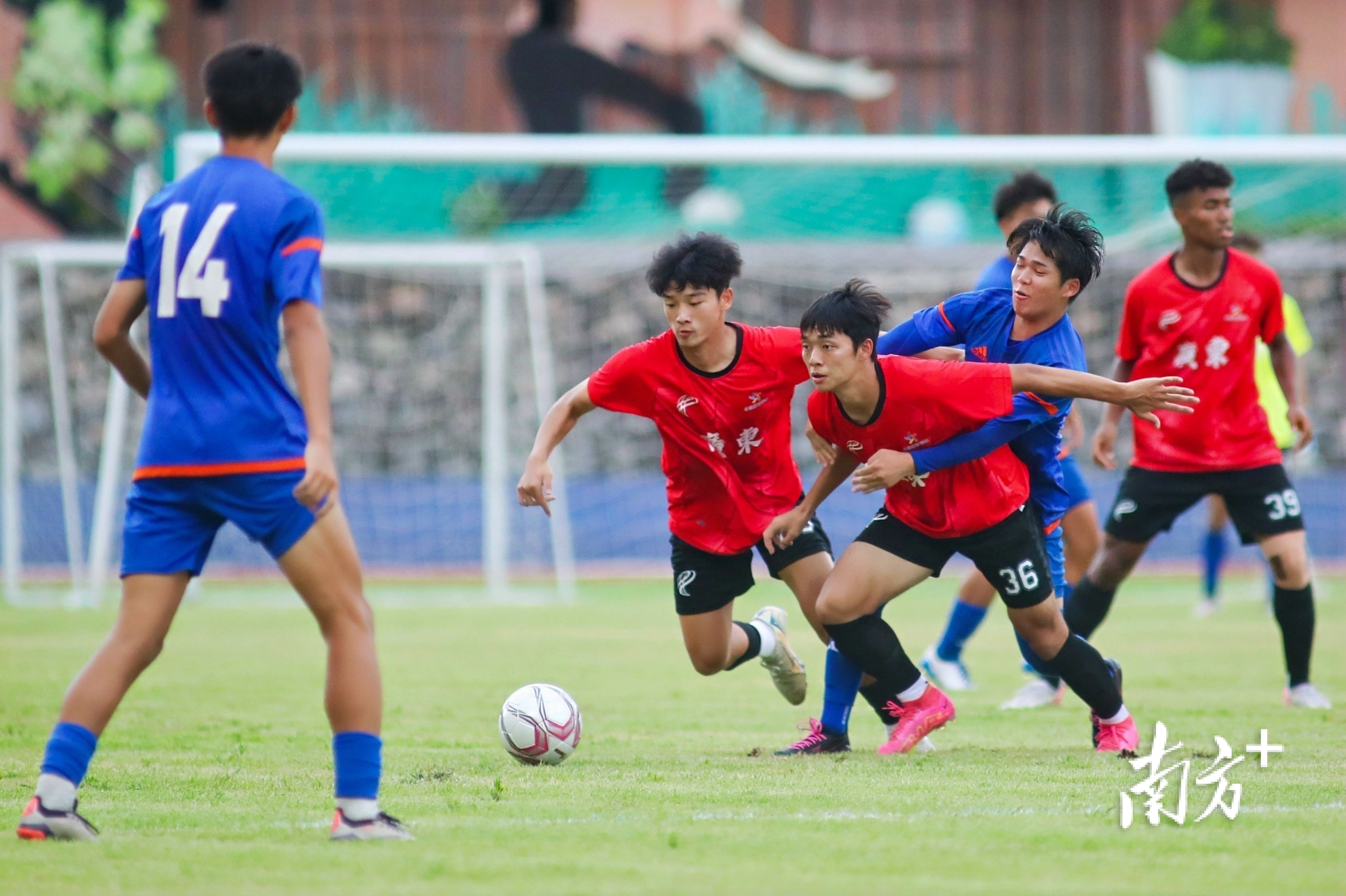 推动校园足, 少年足球的, 图片